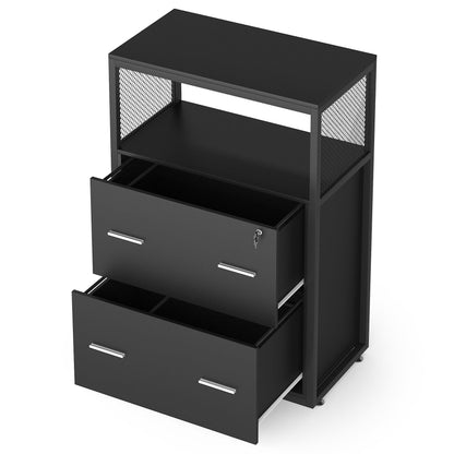 2-Drawer File Cabinet with  Lock